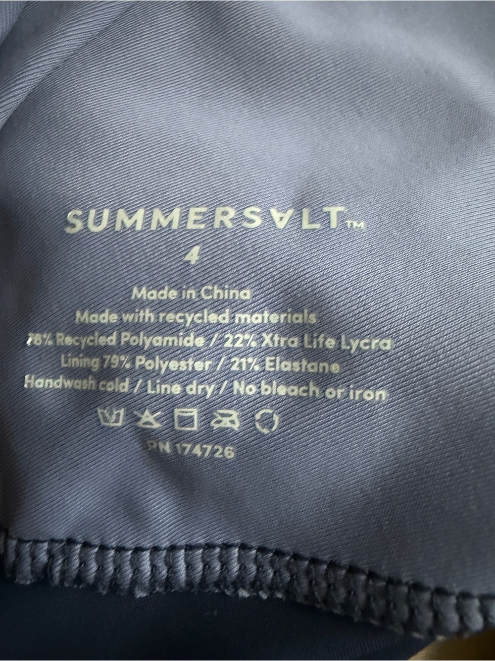 Summersalt The Sidestroke One Piece Swimsuit 4 - Picture 7 of 8